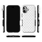 On the Dot | Black Polka Dot Case