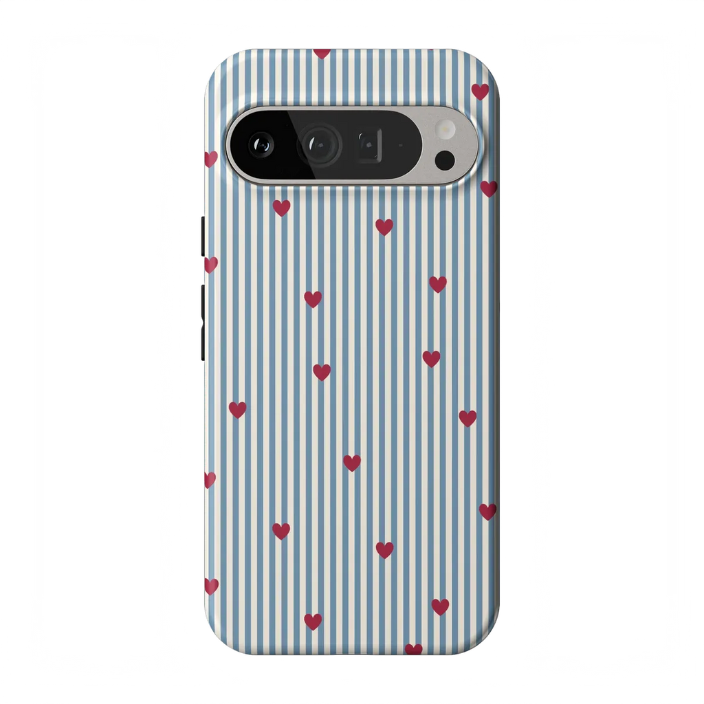 Love Lines | Blue Stripes Case