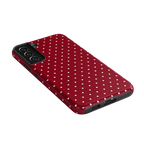 On the Dot | Maroon Polka Dot Case