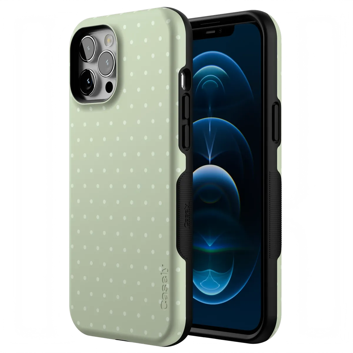 On the Dot | Green Polka Dot Case