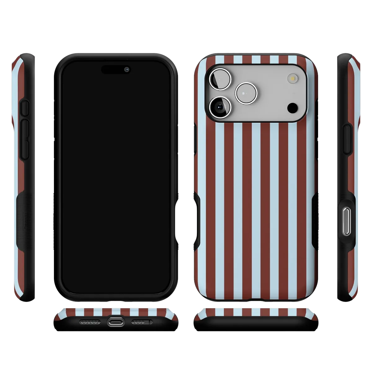 Sunday in Brooklyn | Blue Stripes Case