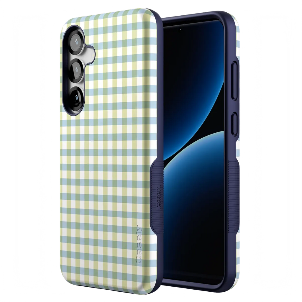 Pastel Picnic | Blue & Green Gingham Case