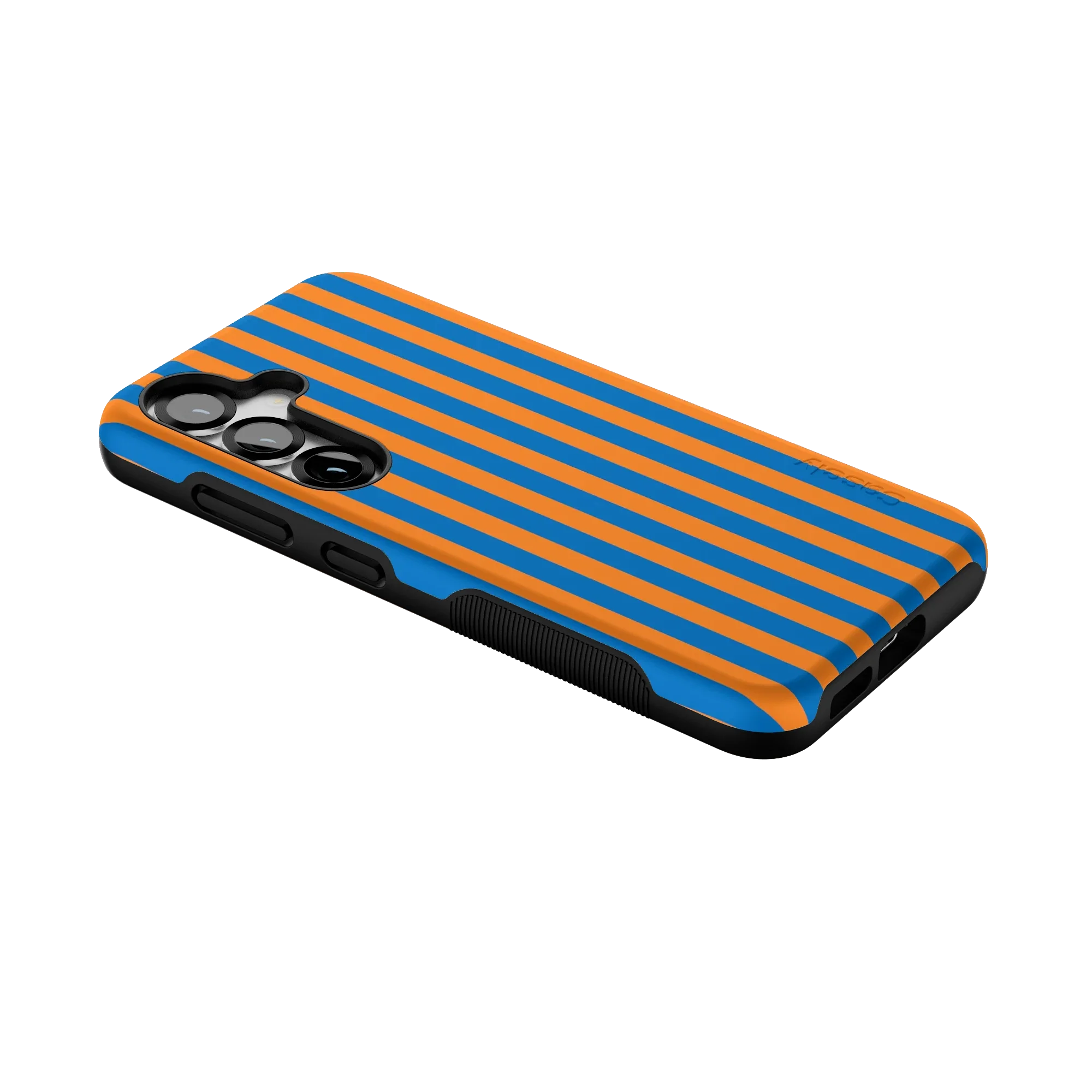Go New York | Blue & Orange Stripes Case