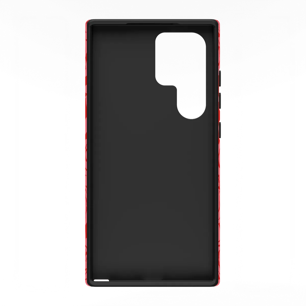 Final Rose | Red & Pink Floral Case