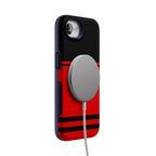 Storm Warning | Black & Red Stripes Case
