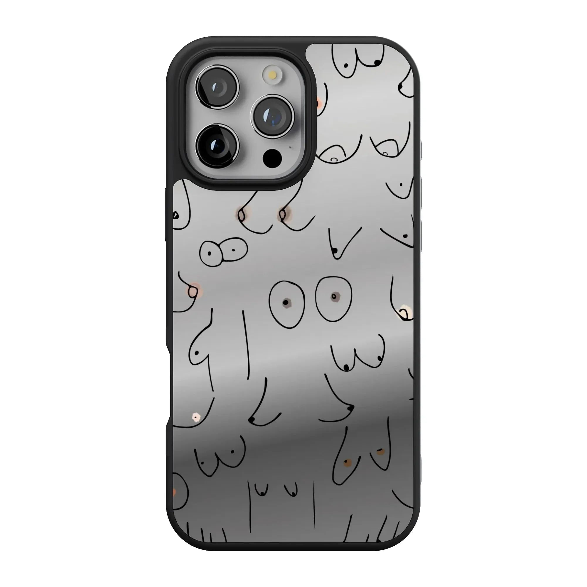 I'm With Her | Black & White Boobs Case