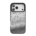 I'm With Her | Black & White Boobs Case