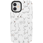 I'm With Her | Black & White Boobs Case