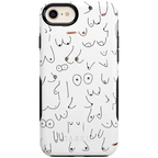 I'm With Her | Black & White Boobs Case