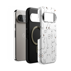 I'm With Her | Black & White Boobs Case