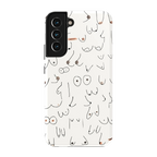I'm With Her | Black & White Boobs Case
