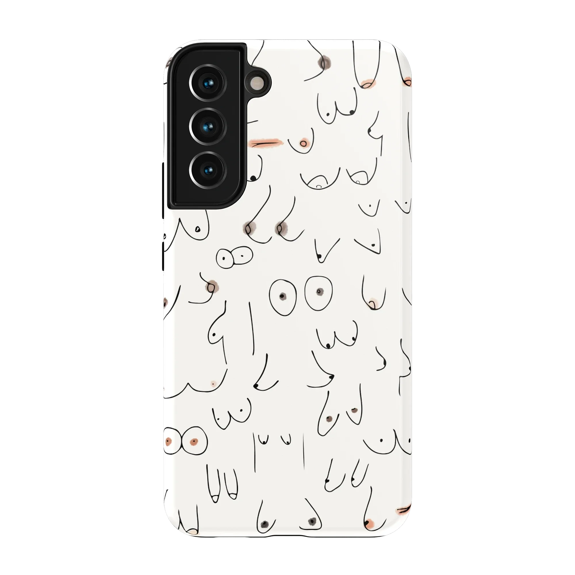 I'm With Her | Black & White Boobs Case
