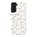 I'm With Her | Black & White Boobs Case