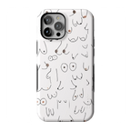 I'm With Her | Black & White Boobs Case