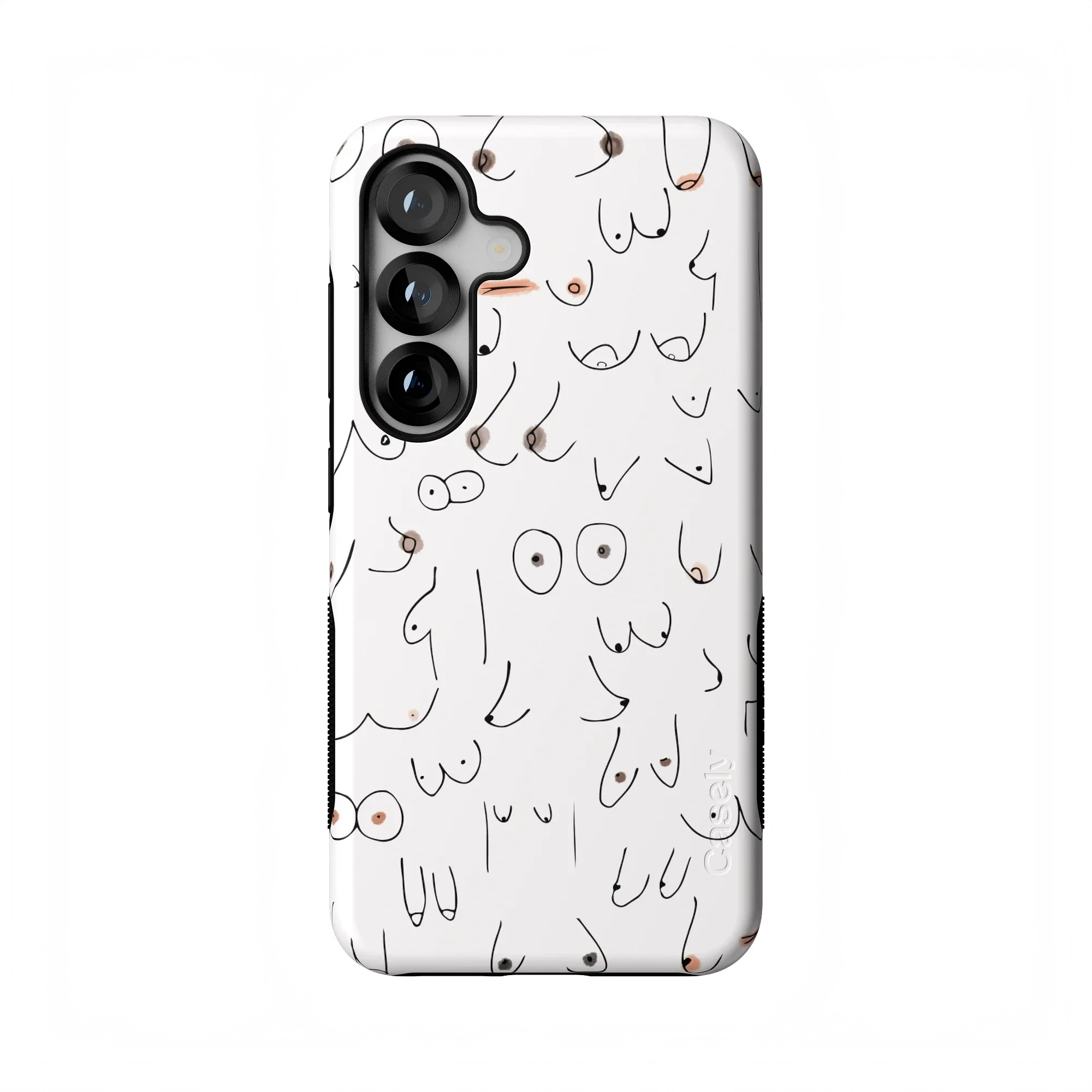 I'm With Her | Black & White Boobs Case