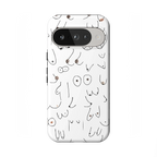 I'm With Her | Black & White Boobs Case