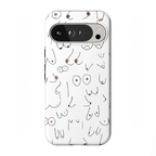 I'm With Her | Black & White Boobs Case