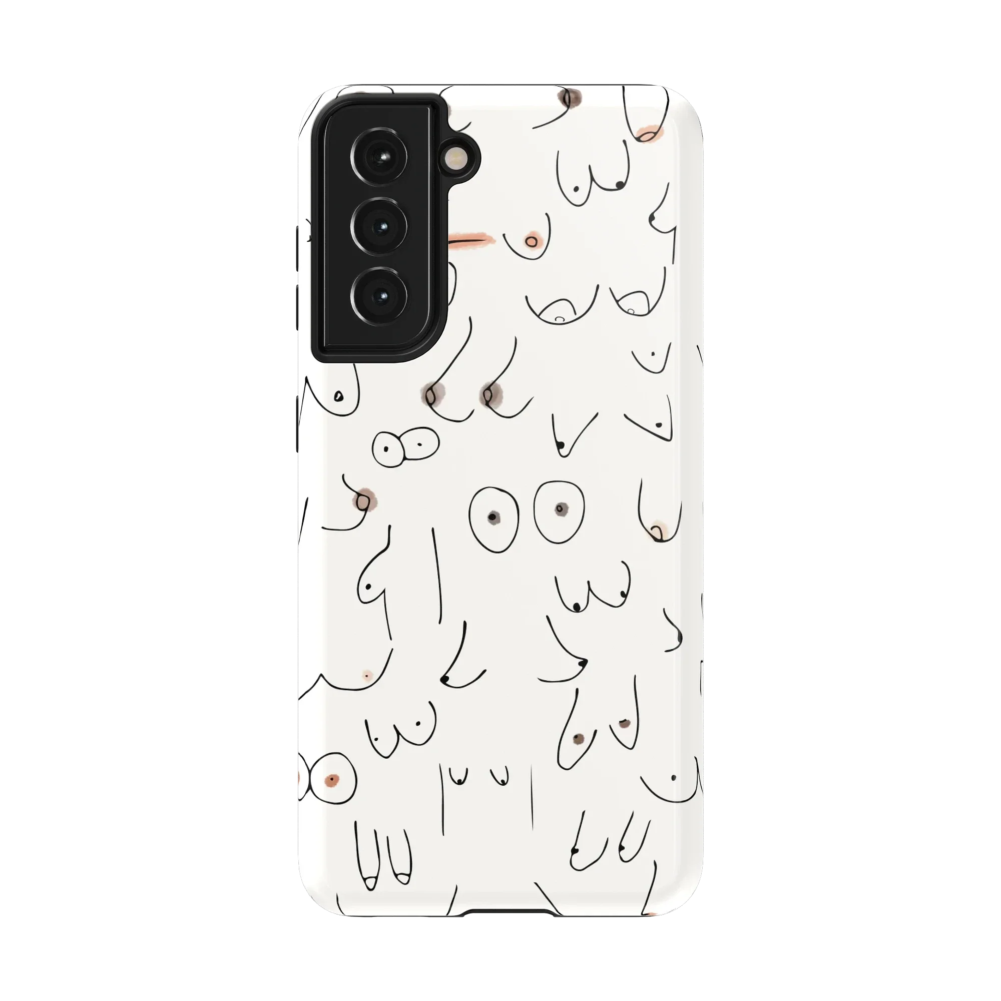 I'm With Her | Black & White Boobs Case