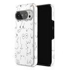 I'm With Her | Black & White Boobs Case