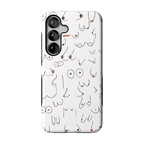 I'm With Her | Black & White Boobs Case