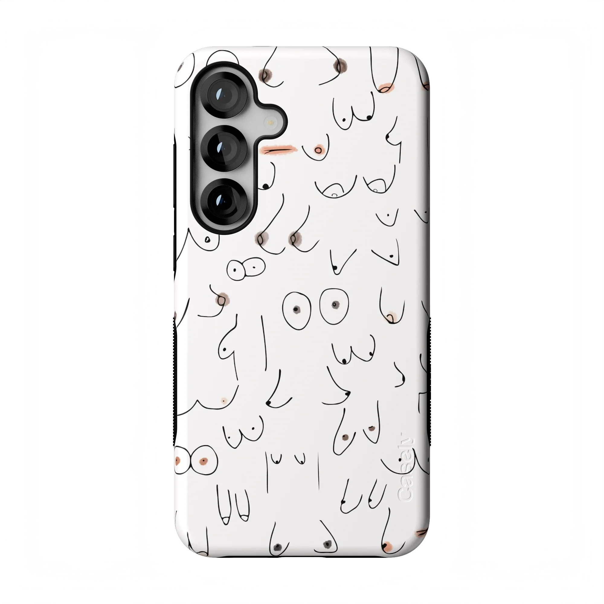 I'm With Her | Black & White Boobs Case