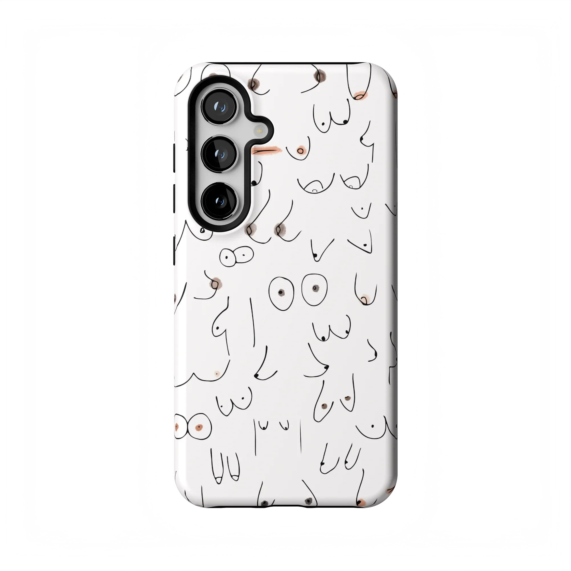 I'm With Her | Black & White Boobs Case
