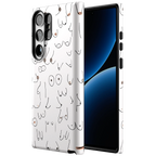 I'm With Her | Black & White Boobs Case