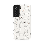 I'm With Her | Black & White Boobs Case