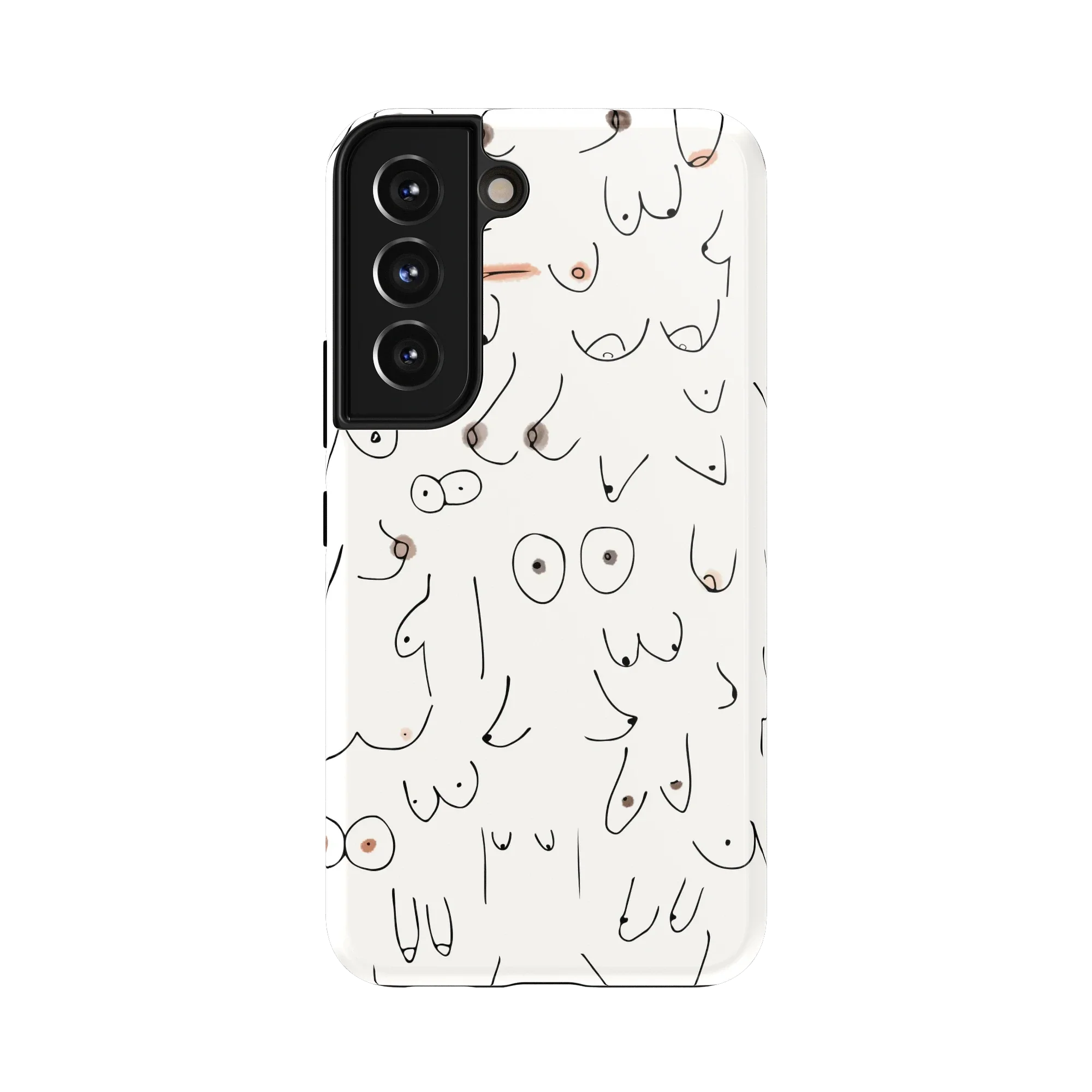 I'm With Her | Black & White Boobs Case
