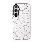 I'm With Her | Black & White Boobs Case
