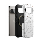 I'm With Her | Black & White Boobs Case