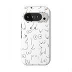 I'm With Her | Black & White Boobs Case
