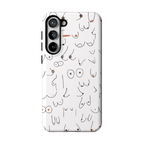 I'm With Her | Black & White Boobs Case