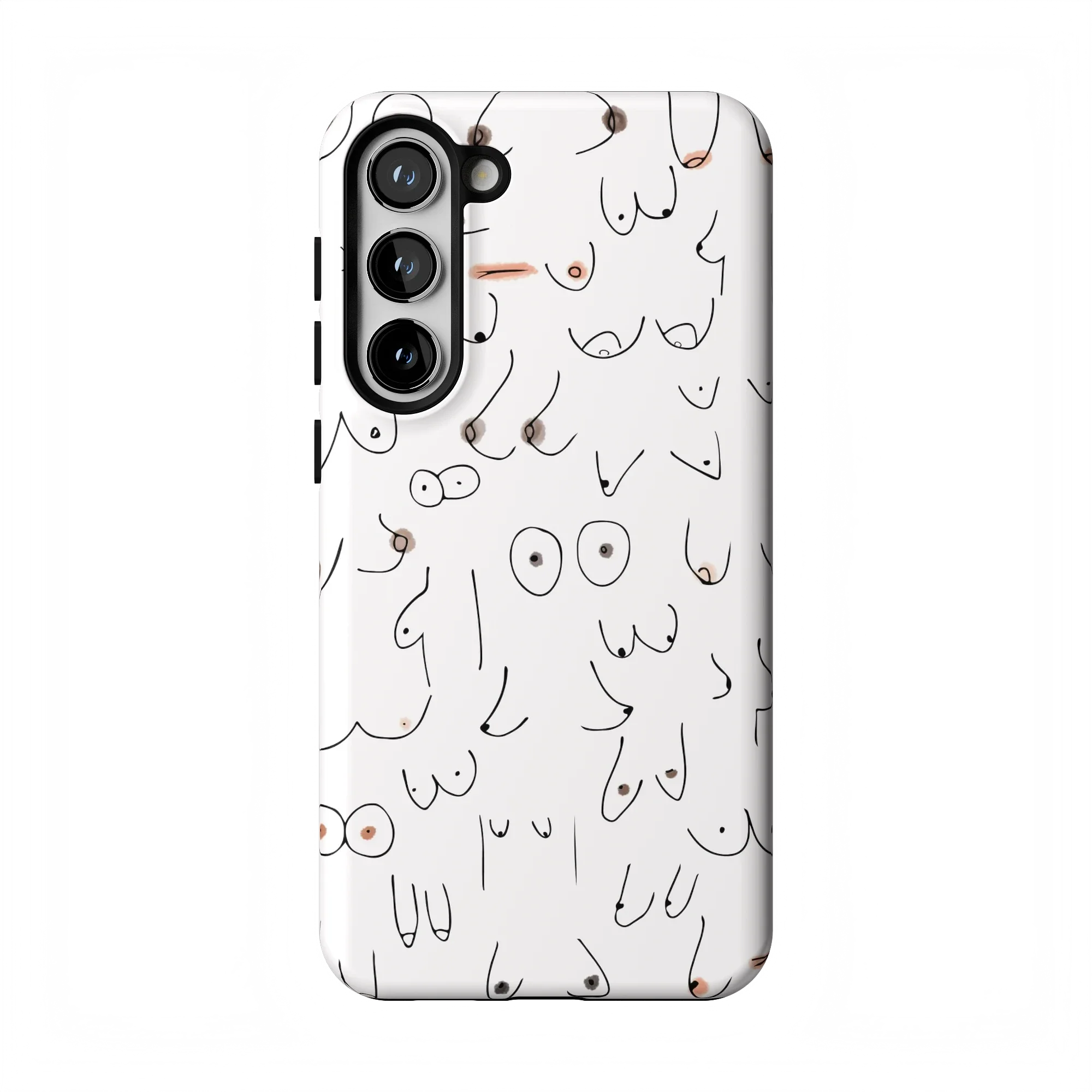 I'm With Her | Black & White Boobs Case