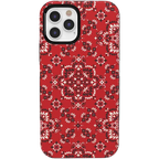 I'm with the Band | Red Bandana Print Case