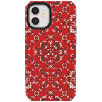 I'm with the Band | Red Bandana Print Case