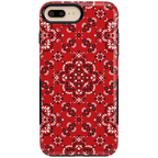 I'm with the Band | Red Bandana Print Case