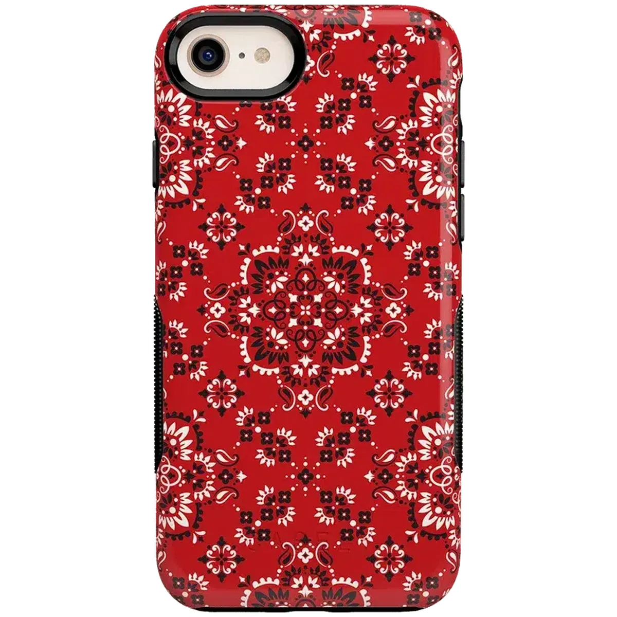 I'm with the Band | Red Bandana Print Case