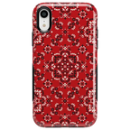 I'm with the Band | Red Bandana Print Case