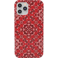 I'm with the Band | Red Bandana Print Case