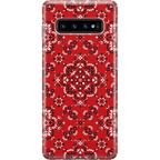I'm with the Band | Red Bandana Print Samsung Case