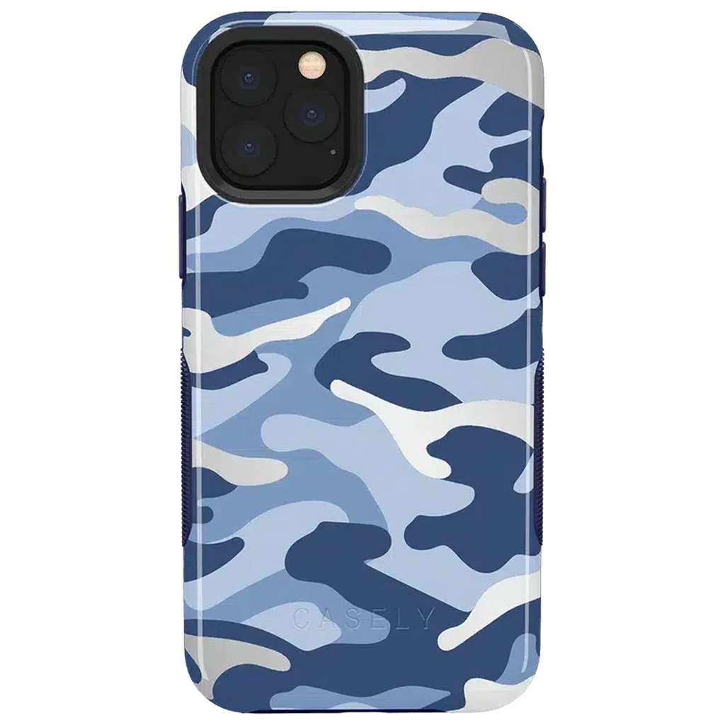 In Formation | Metallic Blue Camo Case