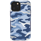 In Formation | Metallic Blue Camo Case