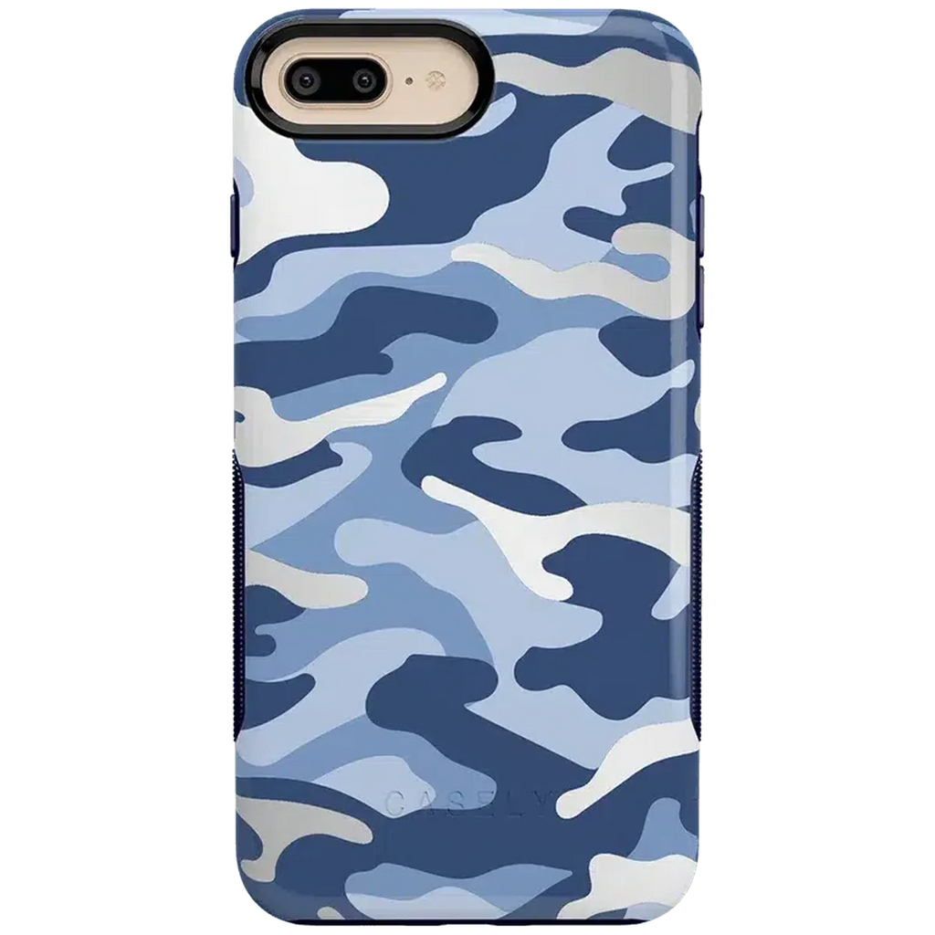 In Formation | Metallic Blue Camo Case