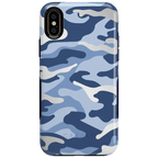 In Formation | Metallic Blue Camo Case
