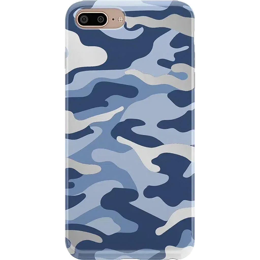 In Formation | Metallic Blue Camo Case