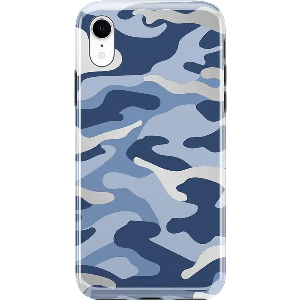 In Formation | Metallic Blue Camo Case