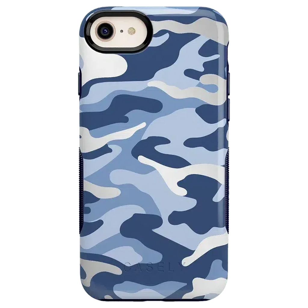 In Formation | Metallic Blue Camo Case