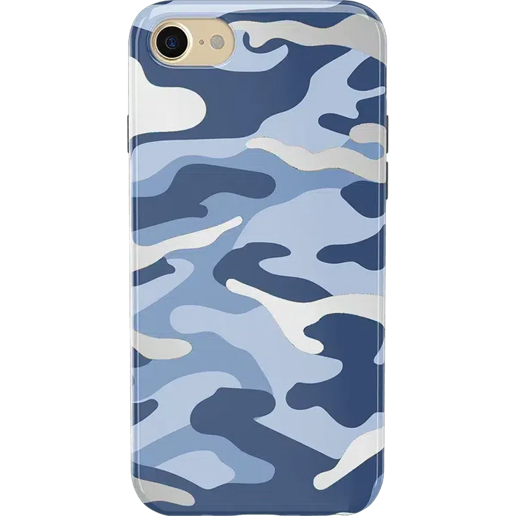 In Formation | Metallic Blue Camo Case