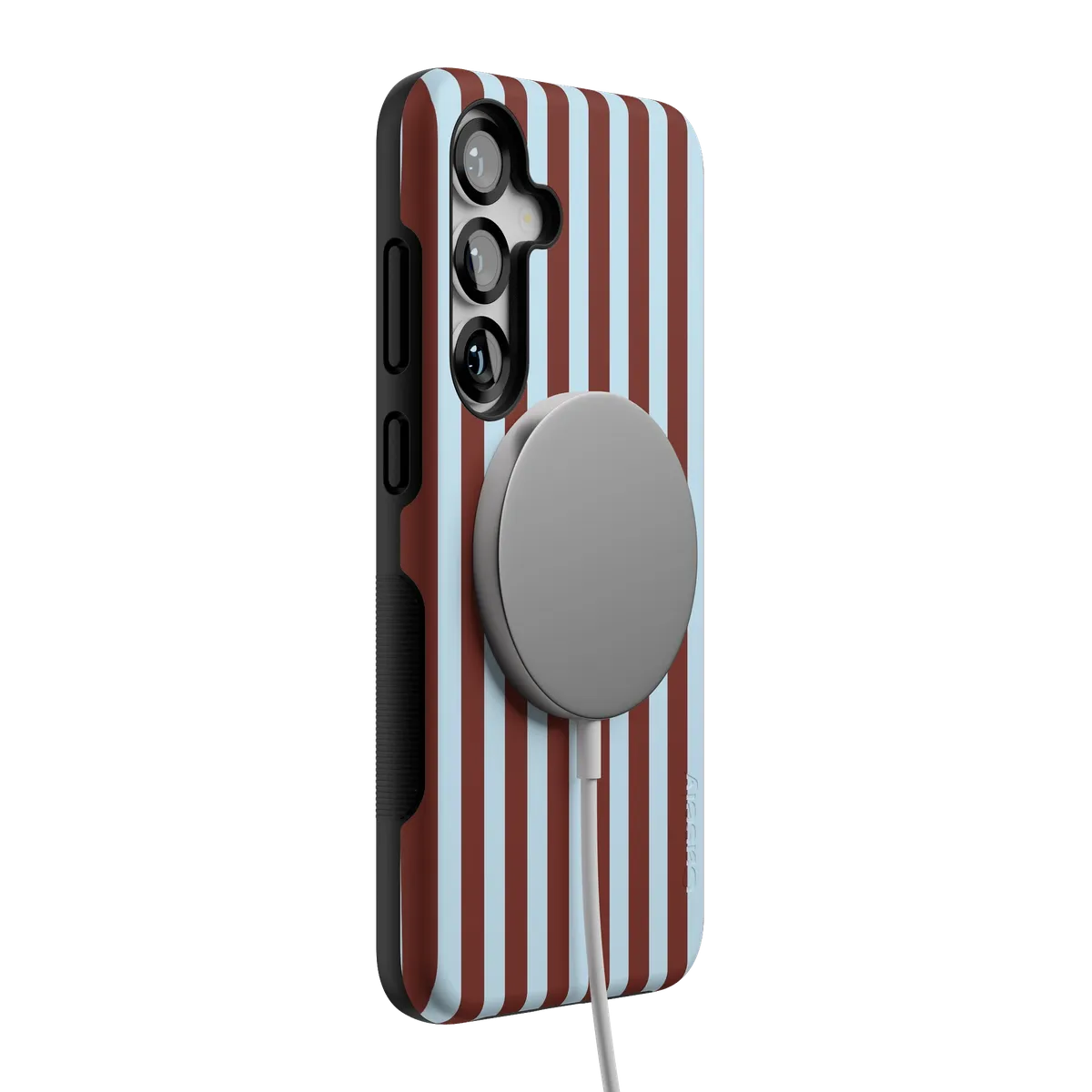 Sunday in Brooklyn | Blue Stripes Case